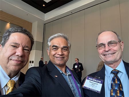 Dr. Vimal Nanavati at the American Medical Association meeting
